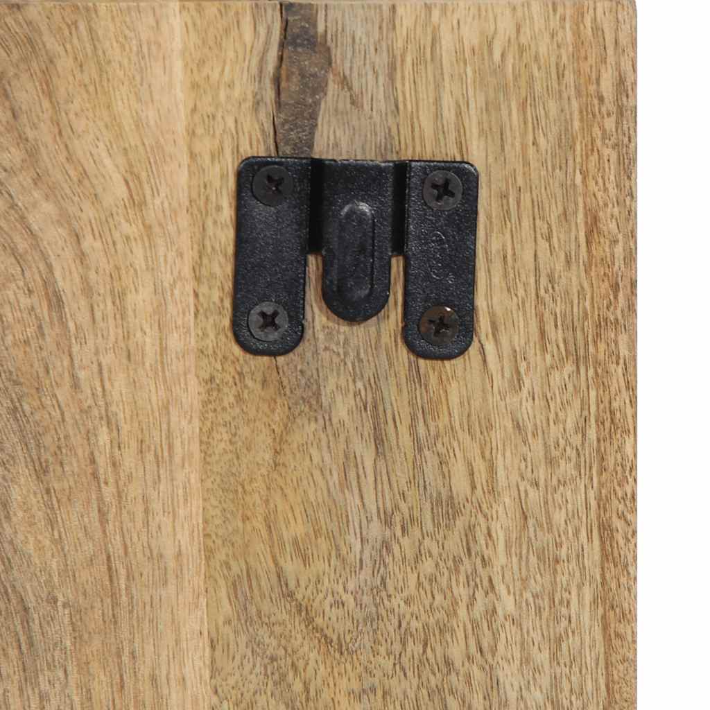 Noćni ormarić 50x27x50 cm puno grubo drvo manga - number 6.