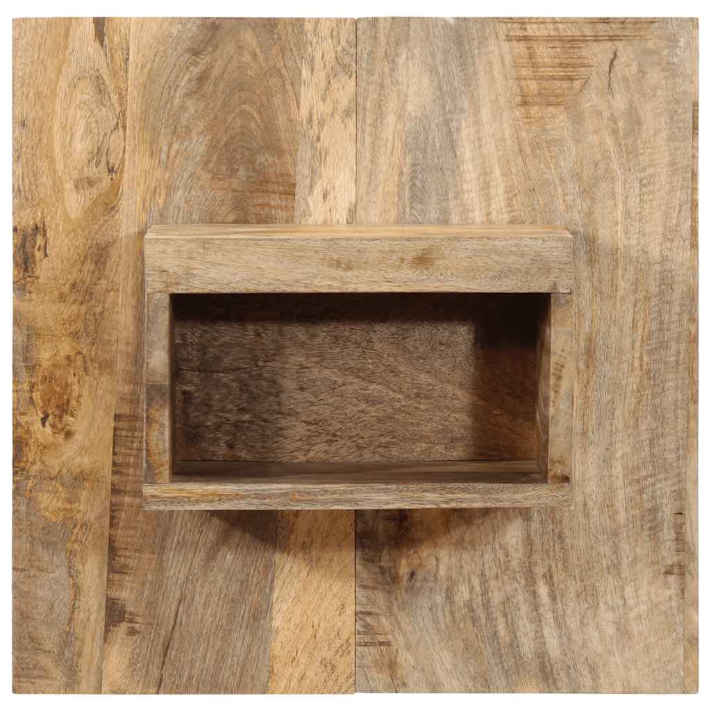 Kreveti stol - 50x27x50 cm, 1, čvrsto grubo stablo manga - number 2.