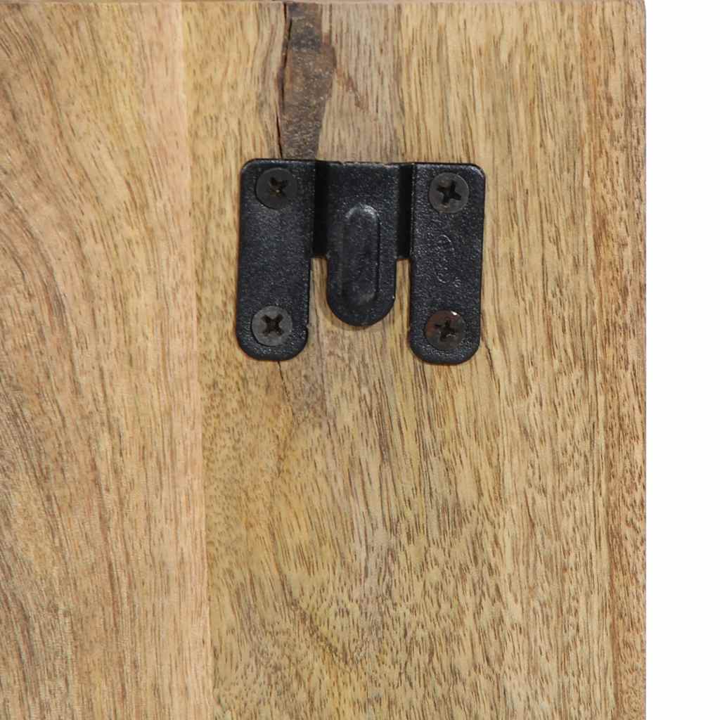 Kreveti stol - 50x27x50 cm, 1, čvrsto grubo stablo manga - number 6.