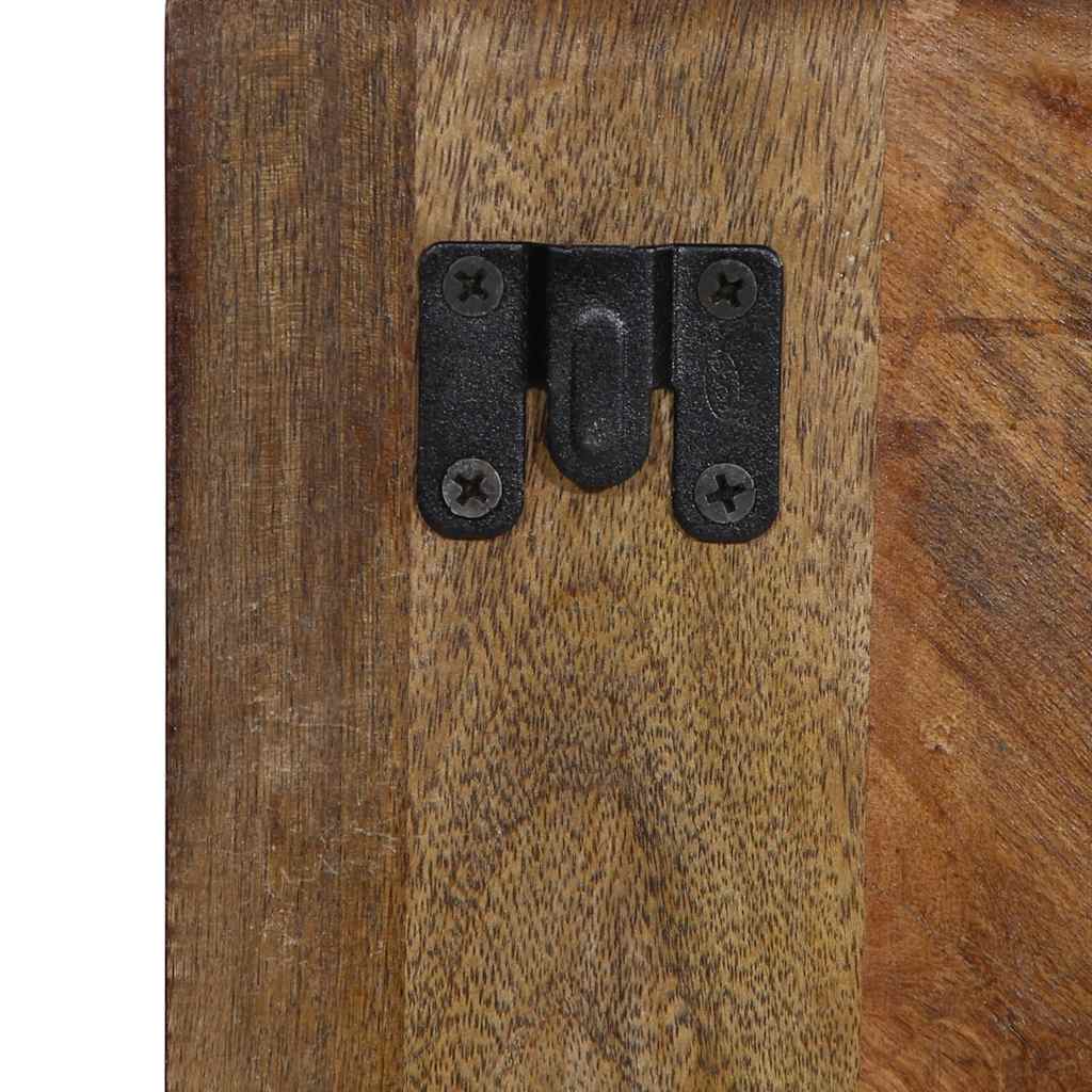 Kući kući čvrsto reciklirano stablo raznobojni - 50x27x50 cm, 2, čvrsto reciklirano drvo - number 6.