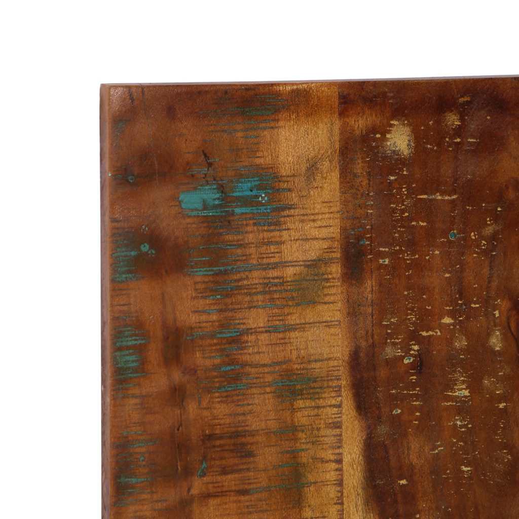 Hovedgærde flerfarvet 140 cm massivt genbrugstræ - 140 x 1.5 x 50 cm, 1, massivt genanvendt træ - number 6.