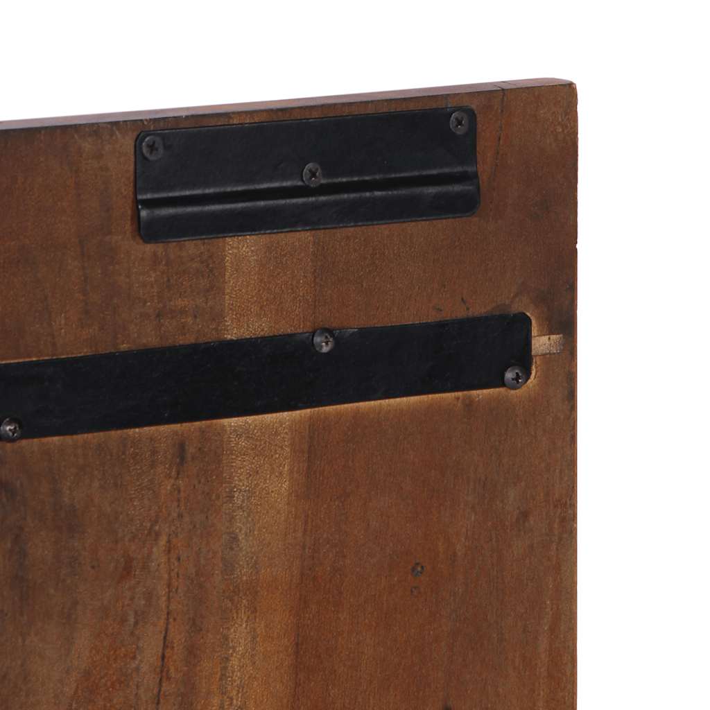 Hovedgærde flerfarvet 140 cm massivt genbrugstræ - 140 x 1.5 x 50 cm, 1, massivt genanvendt træ - number 8.