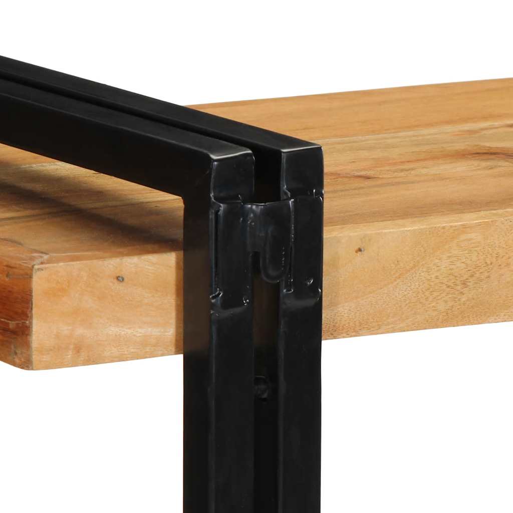 Zidna polica - 90 x 33 x 45 cm, puno bagremovo drvo, 1 - number 9.