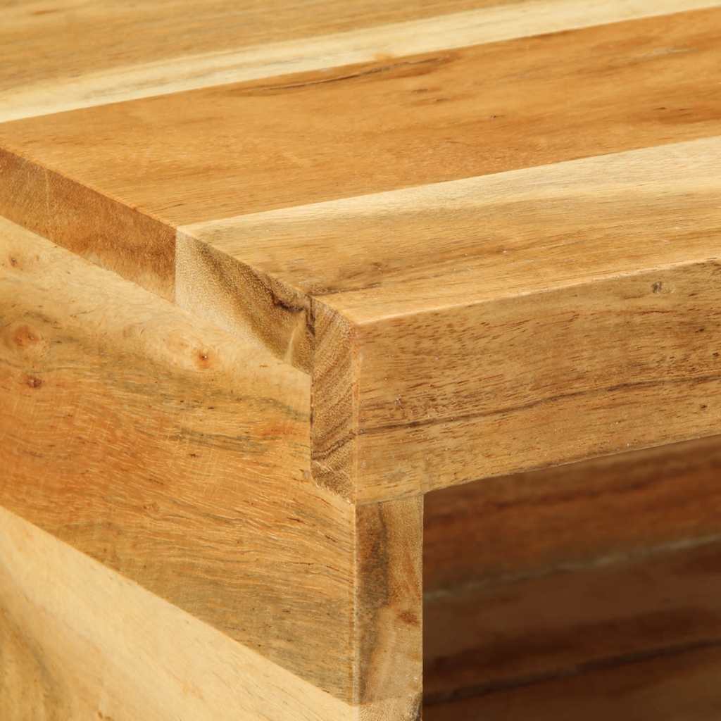 Zidni tv ormarići 2 kom. puno bagremovo drvo - number 8.