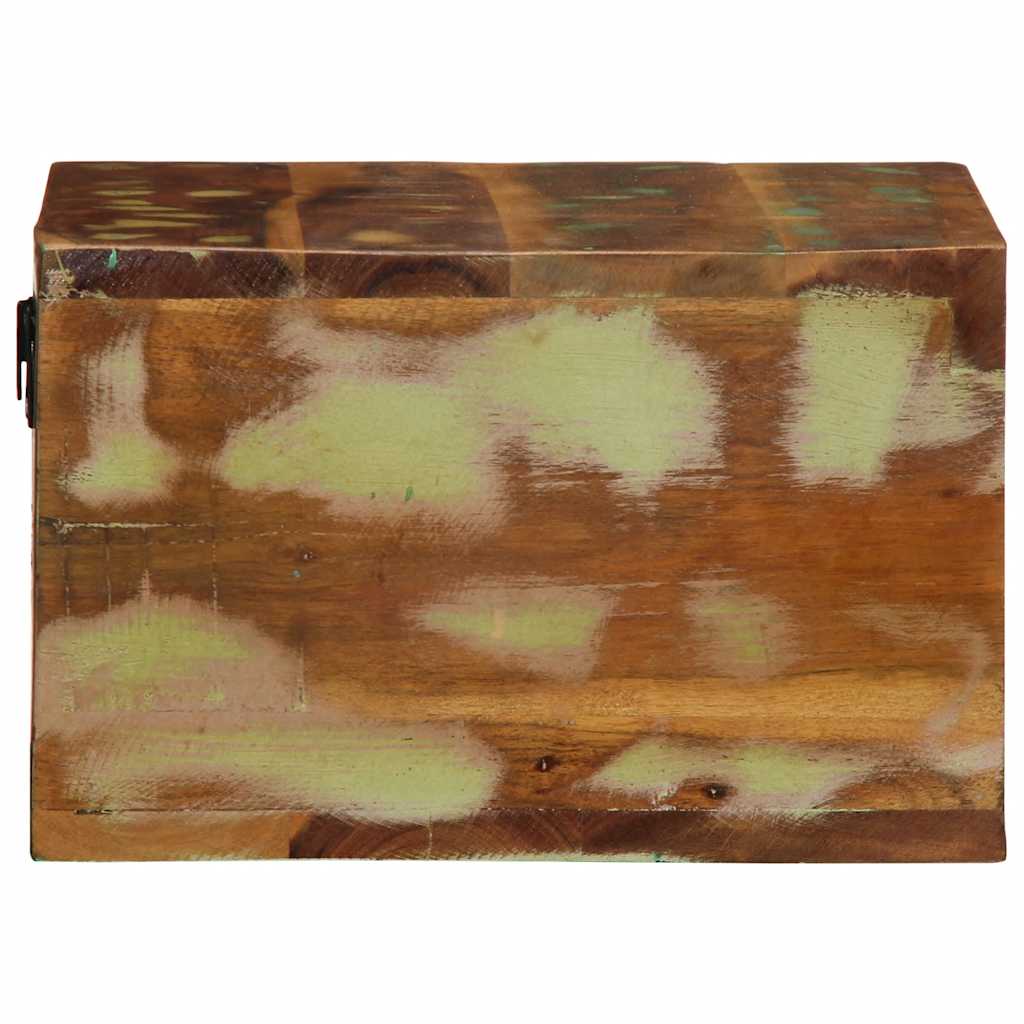 Væghængte tv-skabe 2 stk. massivt genbrugstræ - number 6.