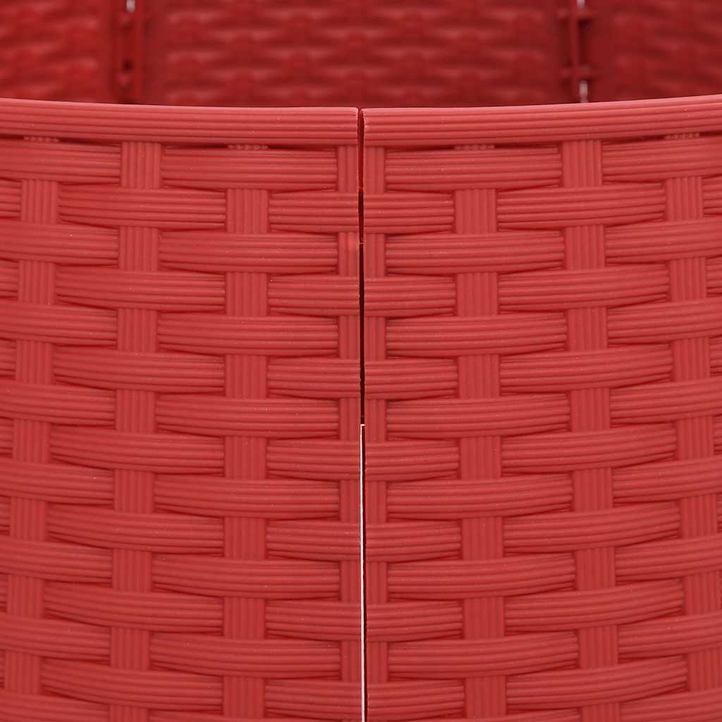 Skjuler til juletræsfod ø56x23 cm plast - rød, 56 x 23 cm, 1 - number 7.