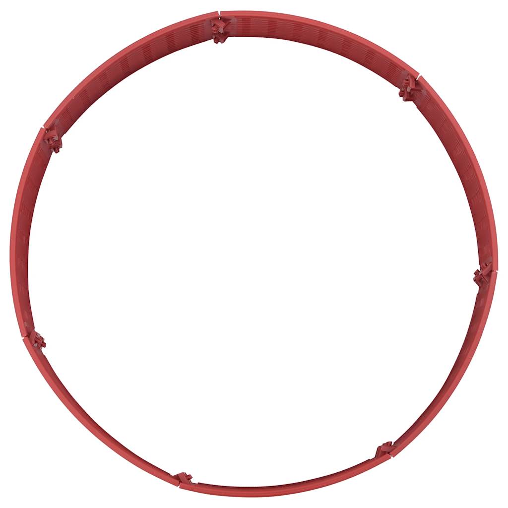 Skjuler til juletræsfod ø56x23 cm plast - rød, 56 x 23 cm, 1 - number 6.