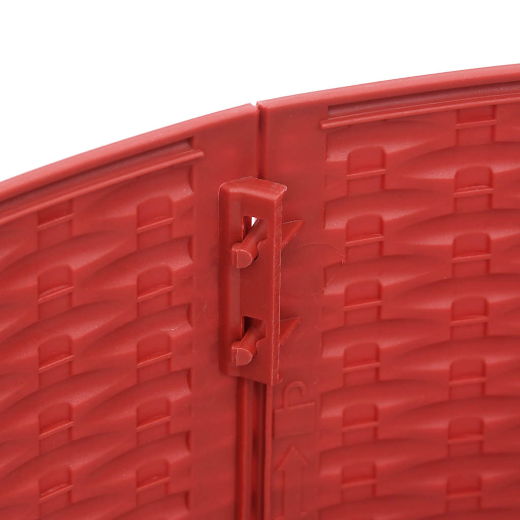 Skjuler til juletræsfod ø56x23 cm plast - rød, 56 x 23 cm, 1 - number 8.