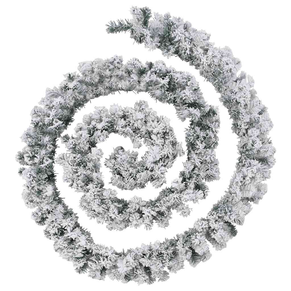 Guirlande de noël avec lumières led 20 m pvc vert - number 2.