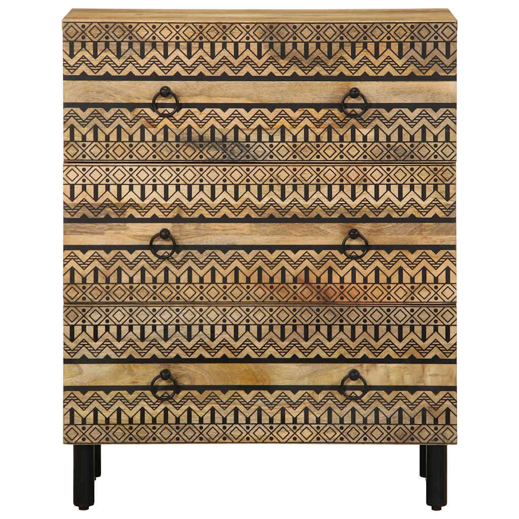 Skjenker 2 stk. heltre mangotre - 120 x 33 x 75 cm (l x b x h) - number 4.