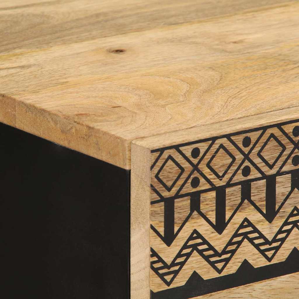 Skjenker 2 stk. heltre mangotre - 120 x 33 x 75 cm (l x b x h) - number 7.