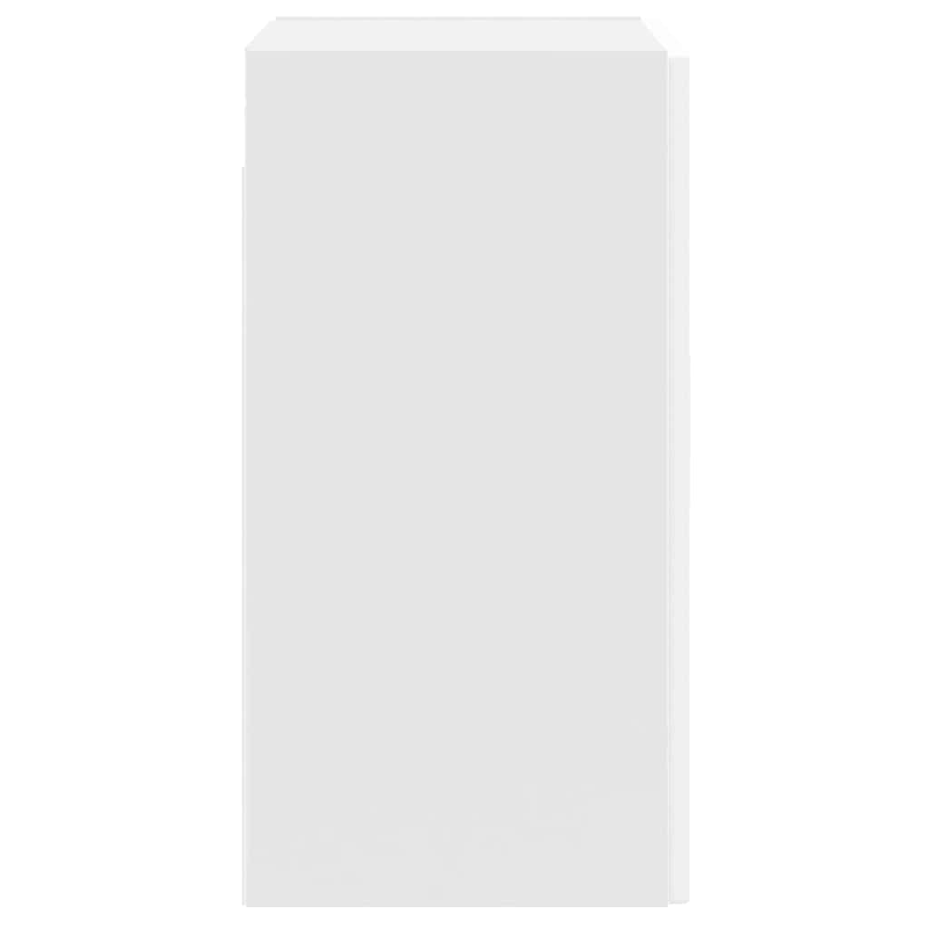 Køkkenvægskab med glasdør porto - hvid, 1, 1x væghængt glasskab (2 låger) 60 cm, x - number 7.