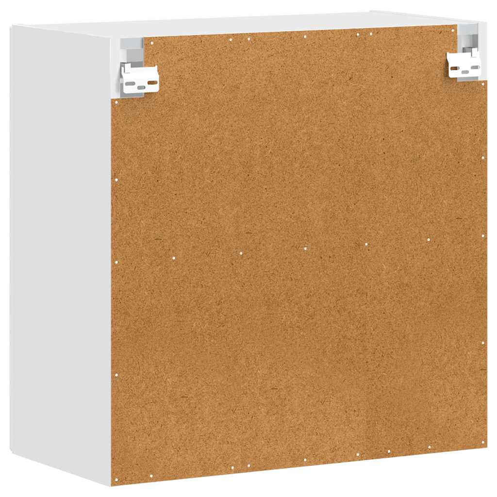 Køkkenvægskab med glasdør porto - hvid, 1, 1x væghængt glasskab (2 låger) 60 cm, x - number 8.