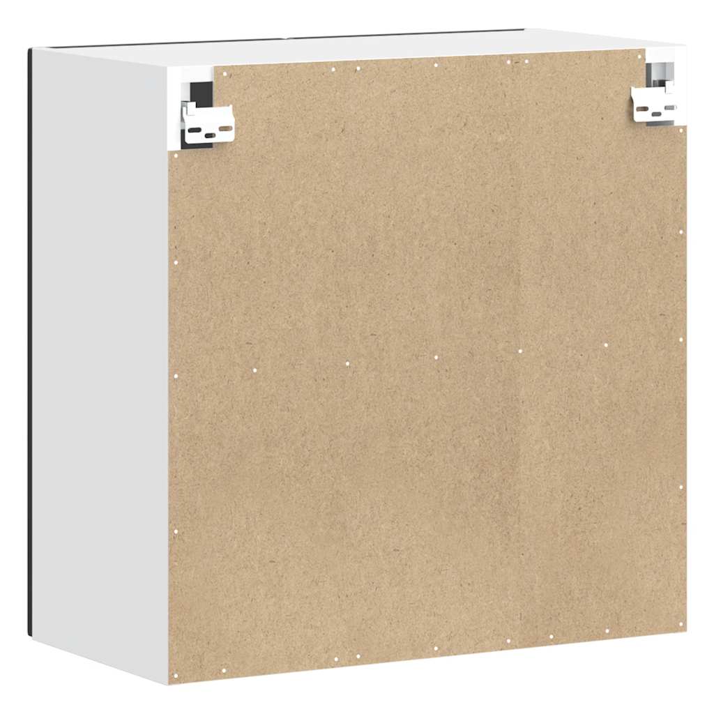 Kuhinjski zidni ormarić porto izrađeno drvo - crni, 60 x 31 x 60 cm, 1, zidni ormarić - number 8.