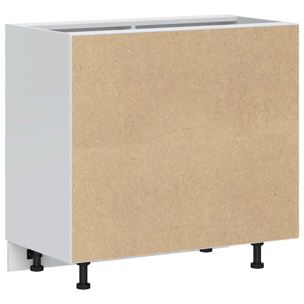 Underskab til vask konstrueret træ - hvid, 1, 1x hjørneskab (1 låge) 86 cm, x - number 7.