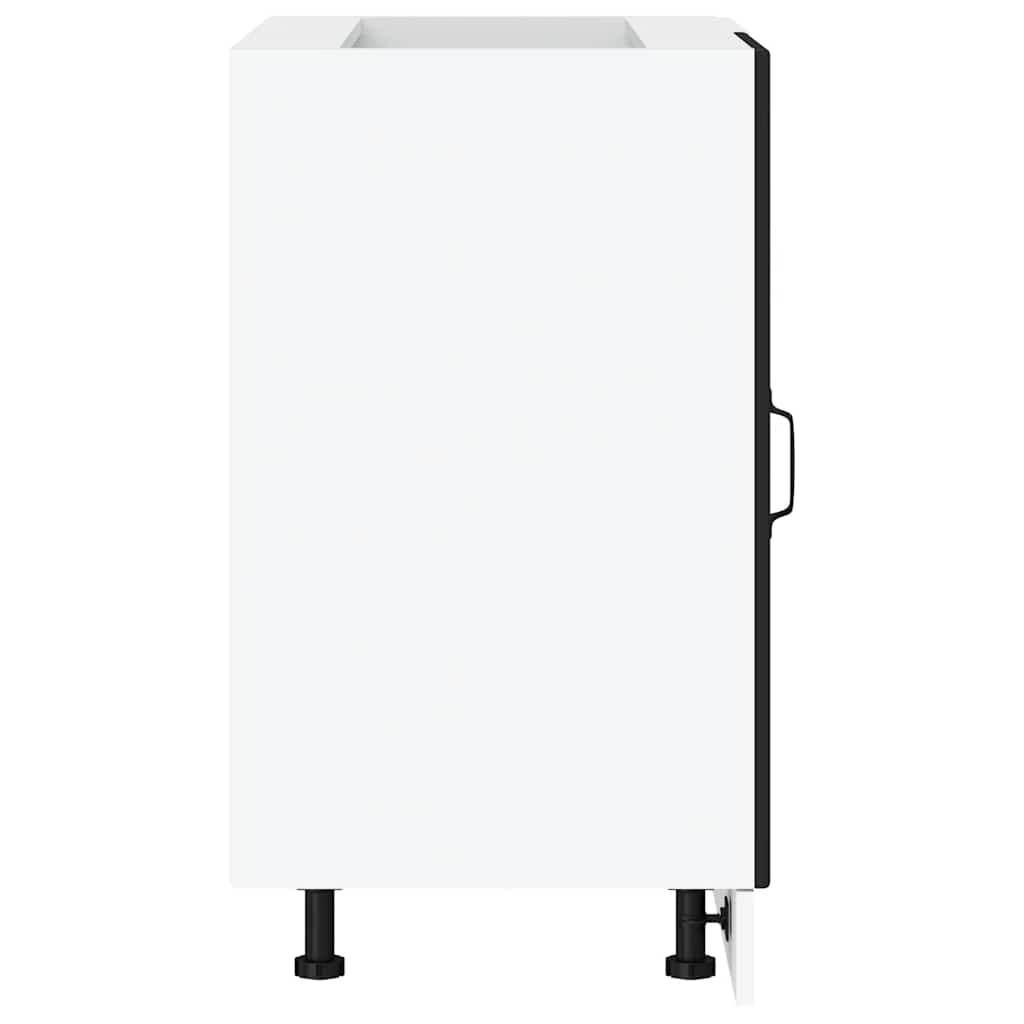 Køkkenunderskab porto konstrueret træ - sort, 1, 1x hjørneskab (1 låge) 86 cm, x-1 - number 6.