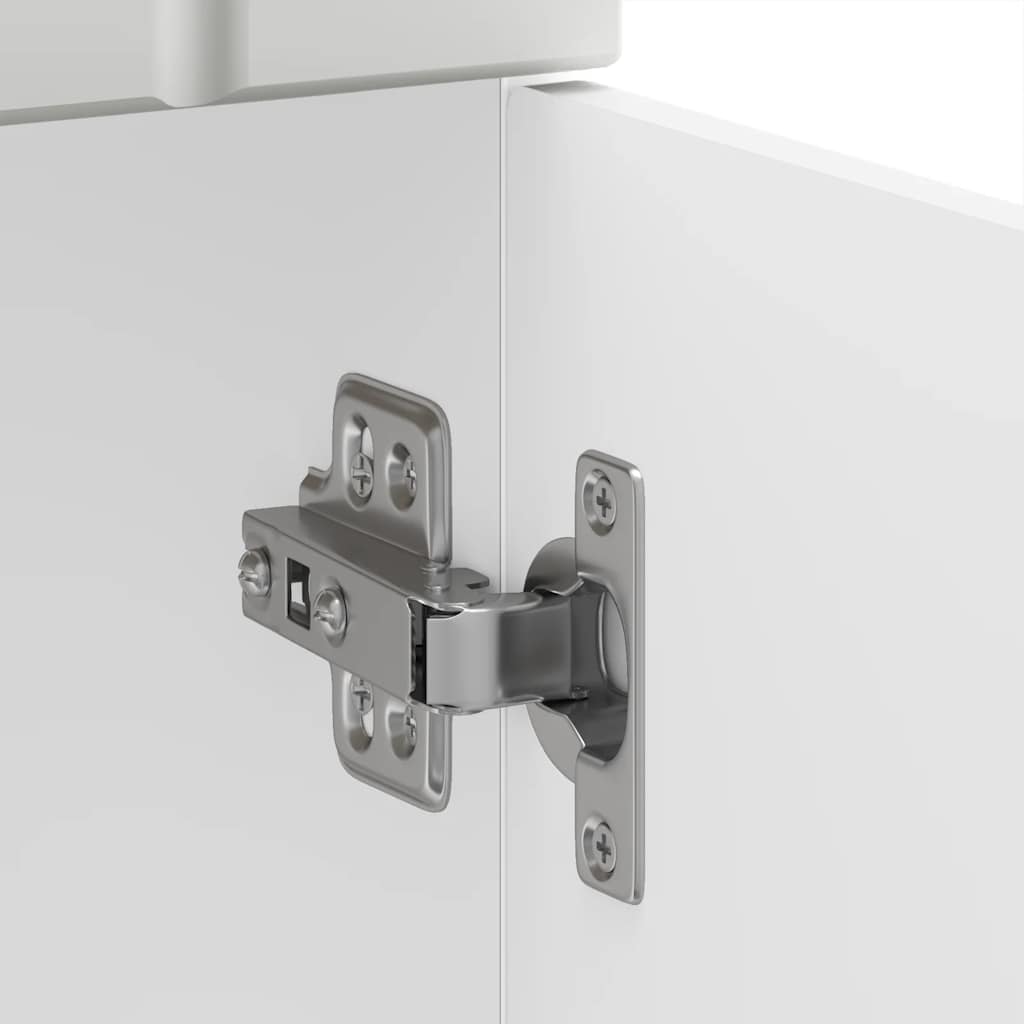 Kuhinja prikladna lucca izgrađena drva - bijelo, 1, 1x ormar (1 vrata 1 ladica) 40 cm, x - number 10.