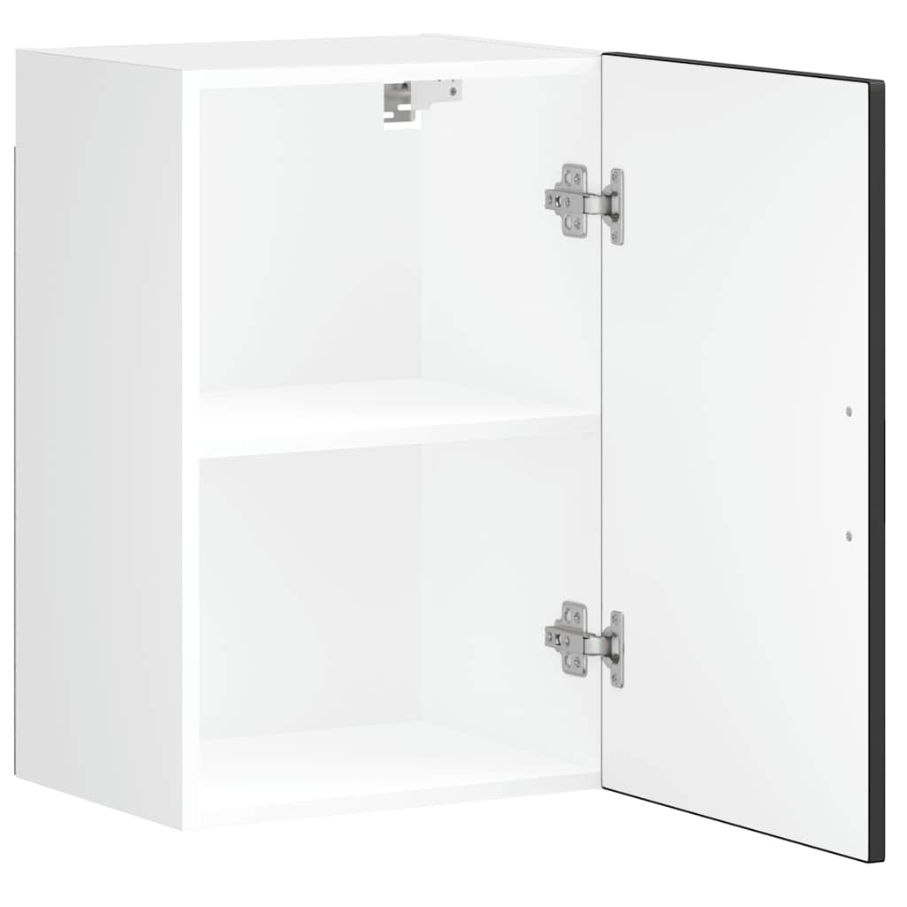 Køkkenvægskab porto konstrueret træ - sort, 1, 1x vægskab (1 låge) 40 cm, x - number 6.