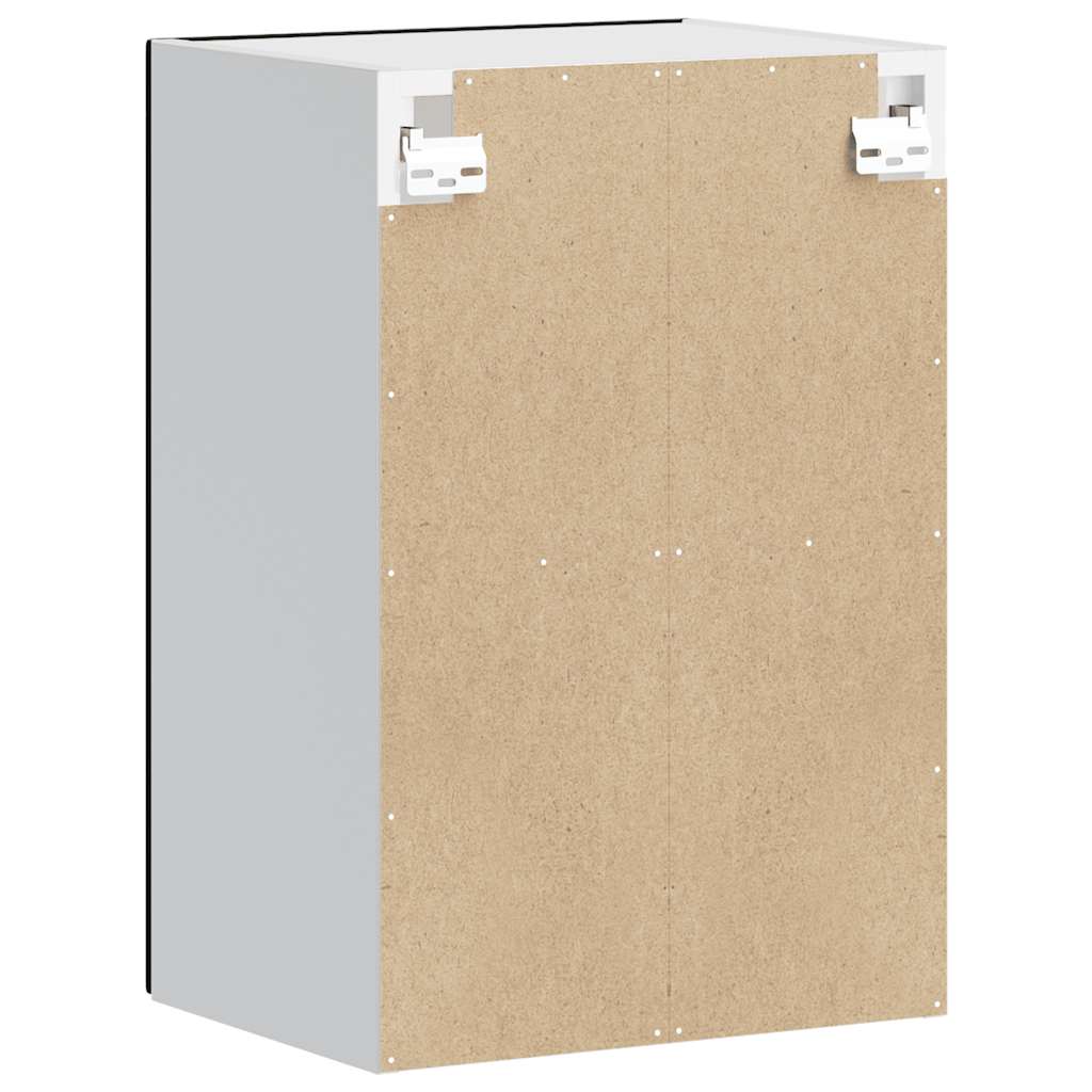 Køkkenvægskab med glasdør porto - sort, 1, 1 x væghængt glasskab (1 låge) 40 cm, x - number 9.