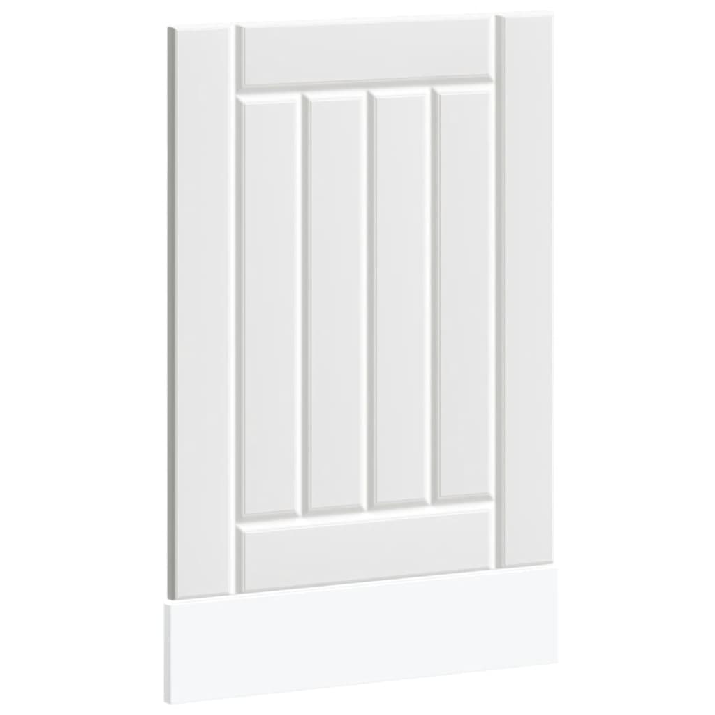 Opvaskemaskinepanel lucca konstrueret træ - hvid, 1, 1x vaskemaskinepanel 45 cm, x-2 - number 2.