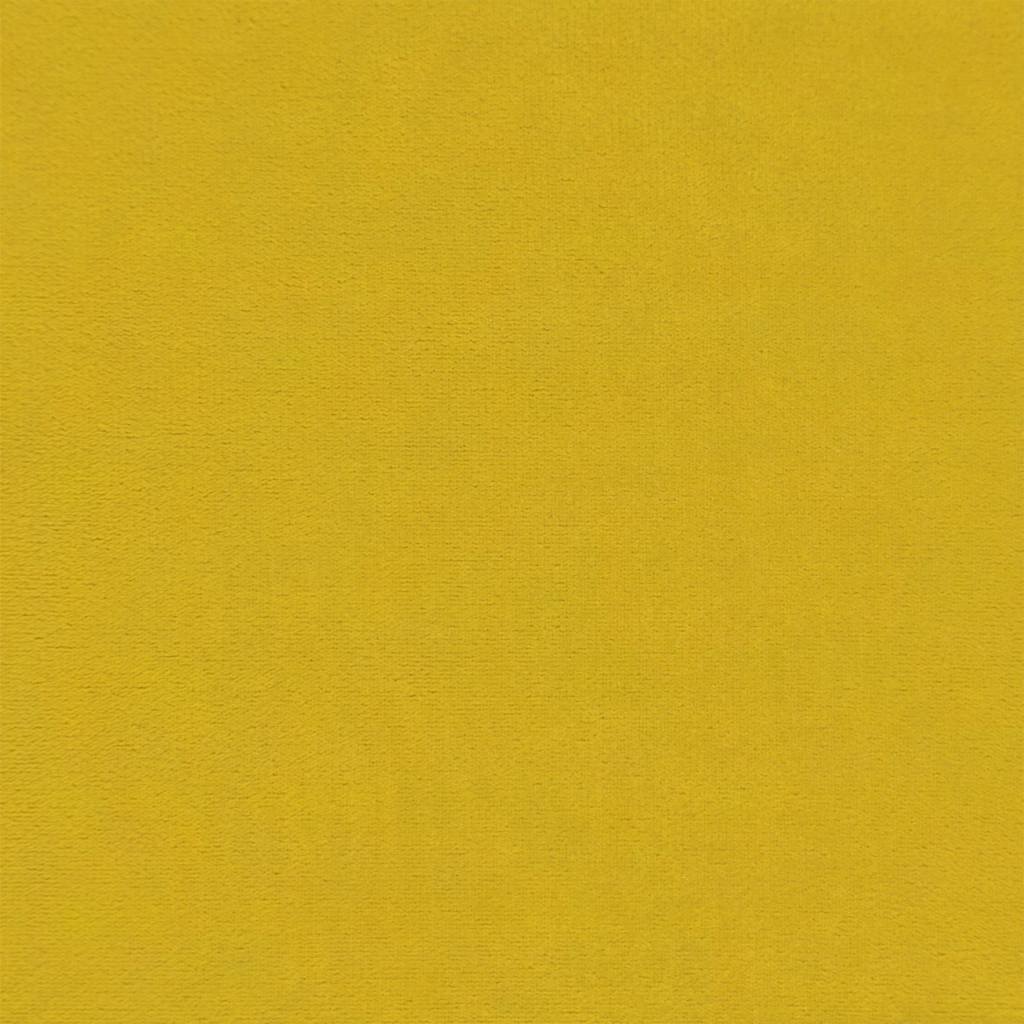 Love sofa 109 cm aksamit - żółty - number 7.