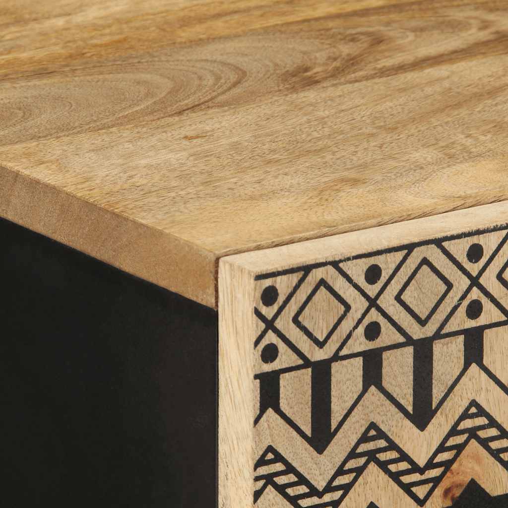 Komoda 60x33,5x110 cm puno grubo drvo manga - 60 x 33 5 x 110 cm (d x š x v) - number 6.