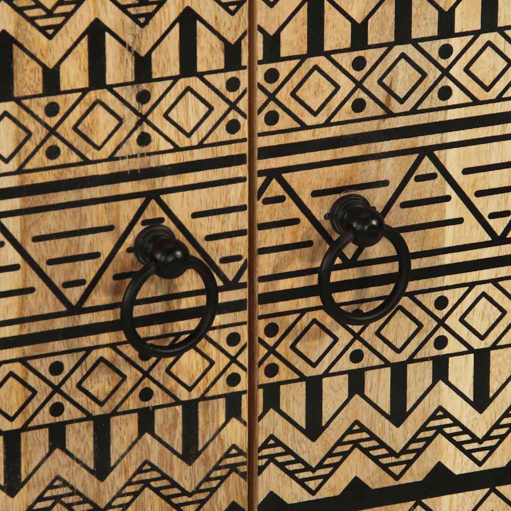 Komoda 60x33,5x110 cm puno grubo drvo manga - 60 x 33 5 x 110 cm (d x š x v) - number 7.