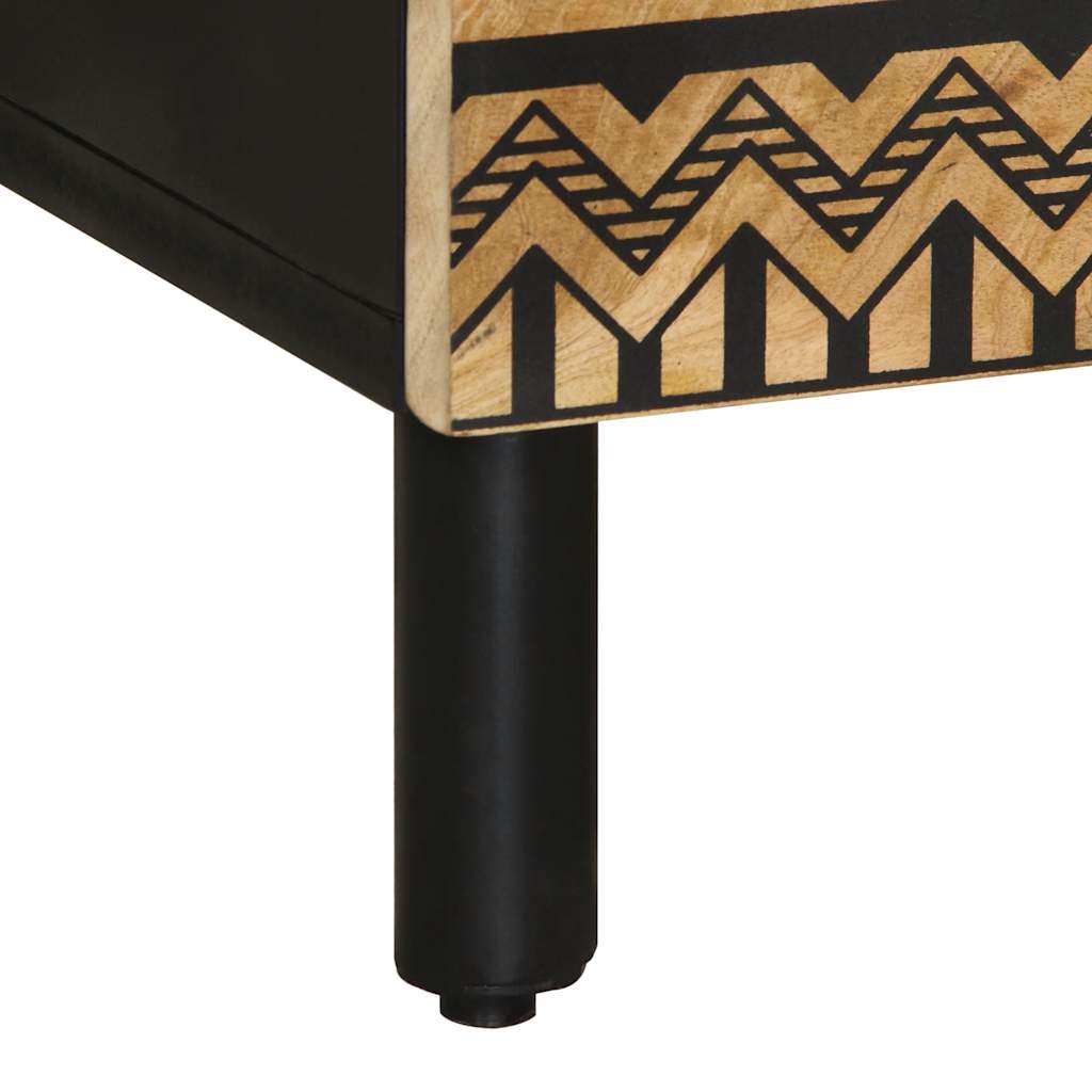 Komoda 60x33,5x110 cm puno grubo drvo manga - 60 x 33 5 x 110 cm (d x š x v) - number 9.