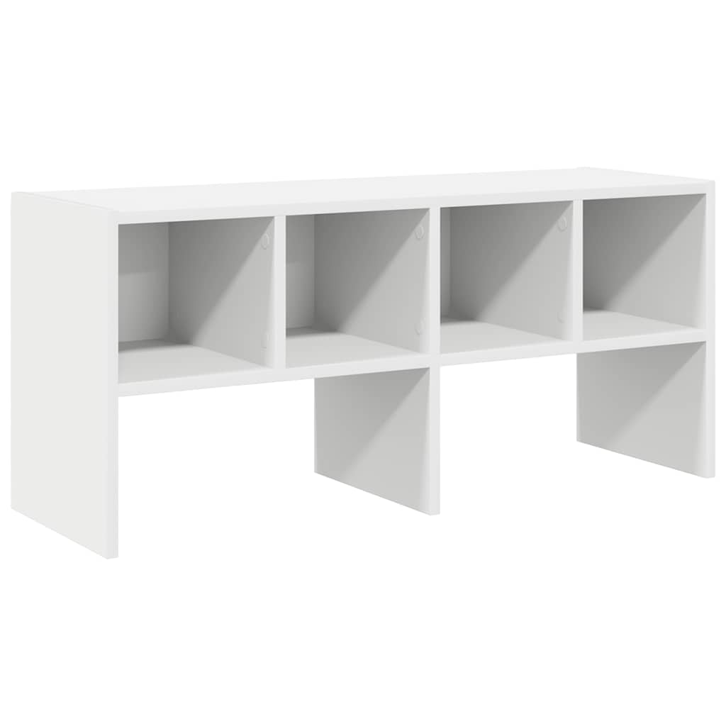 Shoe rack stackable 89.5x30x40 cm - white, 1 - number 2.