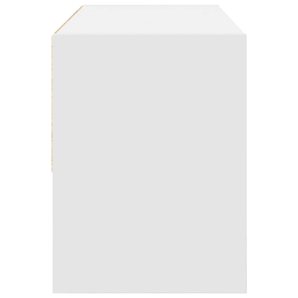 Shoe rack stackable 89.5x30x40 cm - white, 1 - number 5.