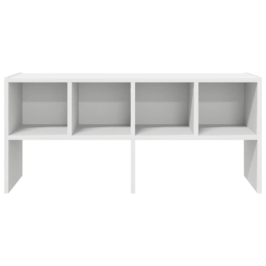 Shoe rack stackable 89.5x30x40 cm - white, 1 - number 4.
