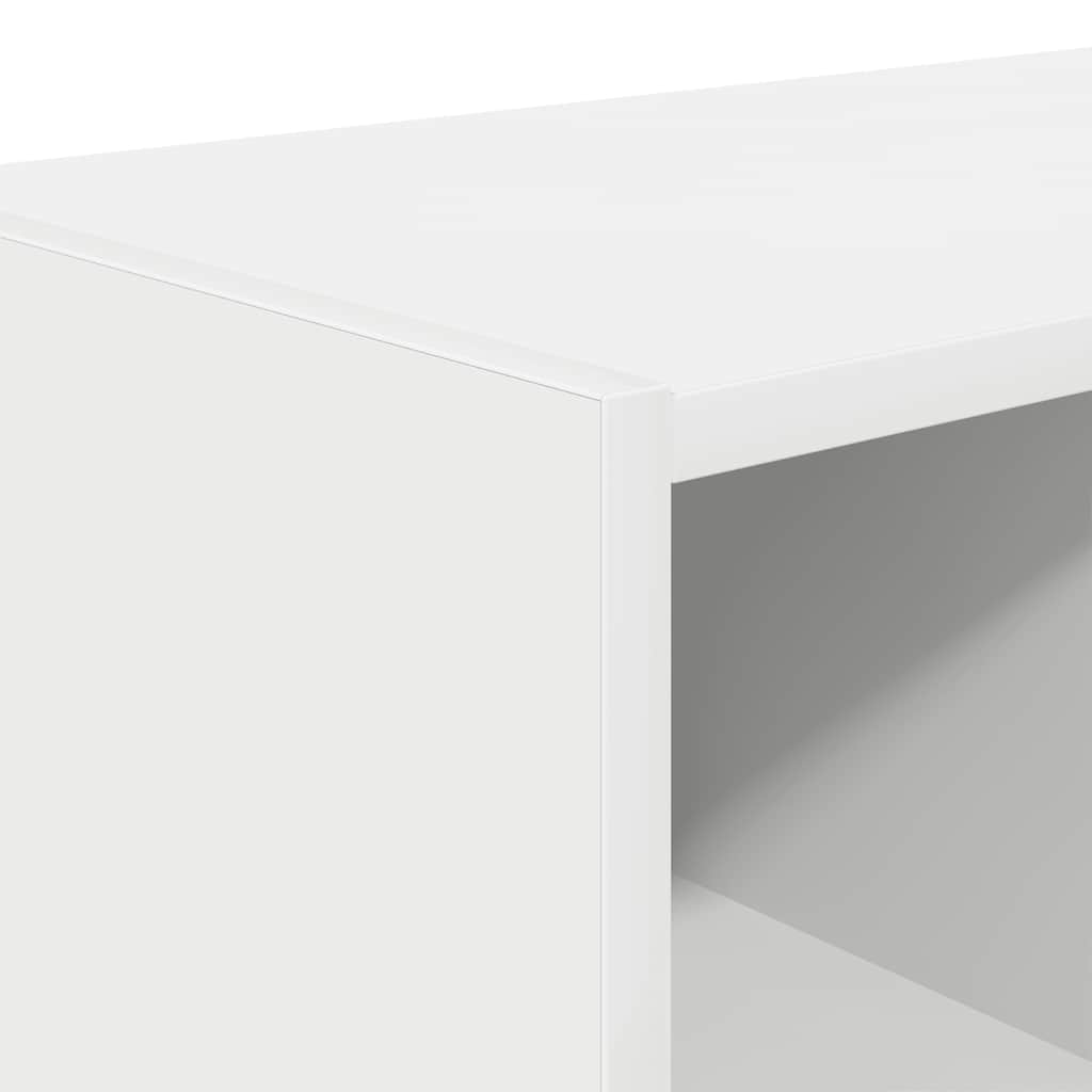 Shoe rack stackable 89.5x30x40 cm - white, 1 - number 7.