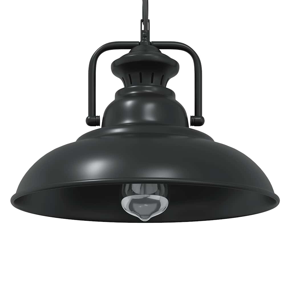 Pendant lamp e27 ø 31 cm iron black - number 1.