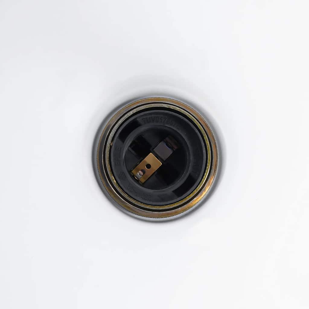 Hauteur de lampe pendentielle réglable e27 ø 22 cm gray brillant en métal - gris brillant, 1, x - number 10.