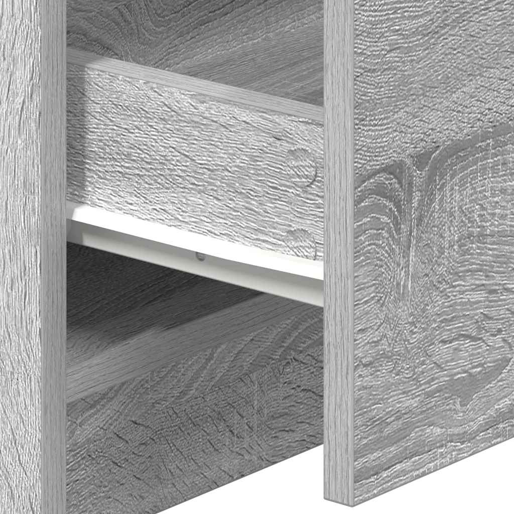 Stół nocny z 2 szufladami 40x36x50 cm - szary sonoma -eg, 1 - number 8.