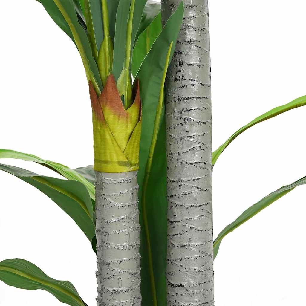 Dracaena bois artificiel 36 feuilles de 120 cm verts - number 4.