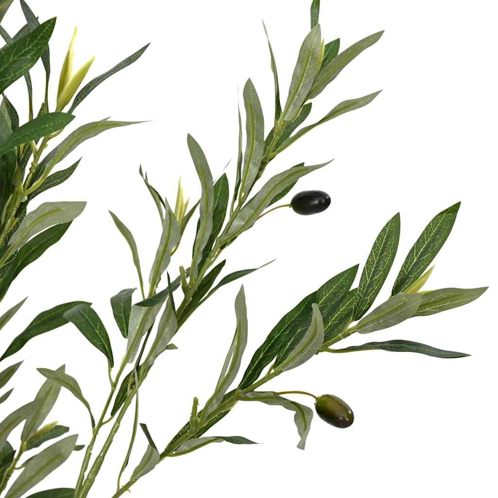 Bois d'olive artificiel 450 feuilles de 120 cm verts - number 2.
