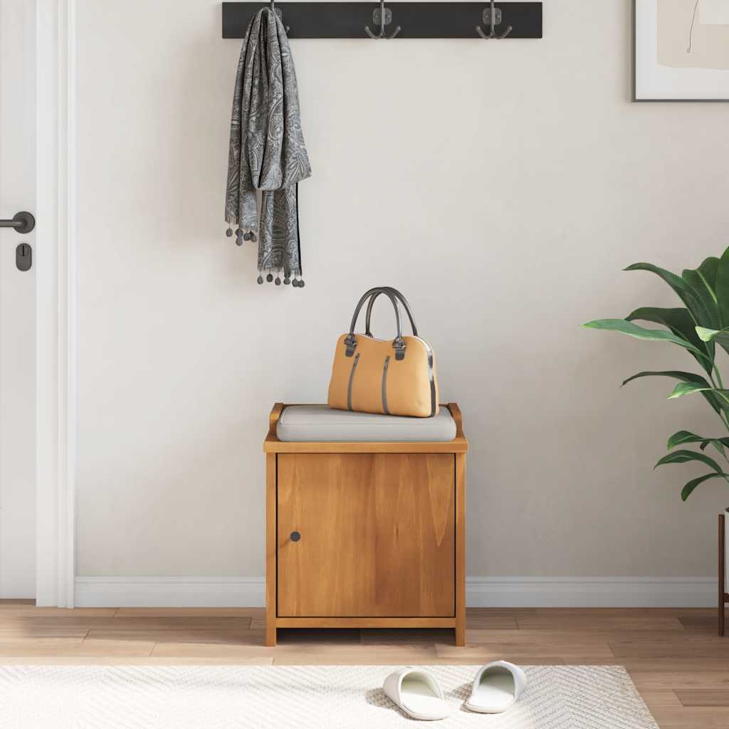 Sandes bench bench 45x40x50 cm stałą sosna - acacia - number 3.