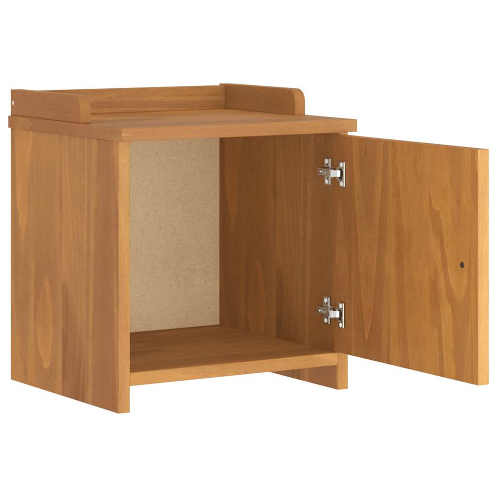 Sandes bench bench 45x40x50 cm stałą sosna - acacia - number 6.