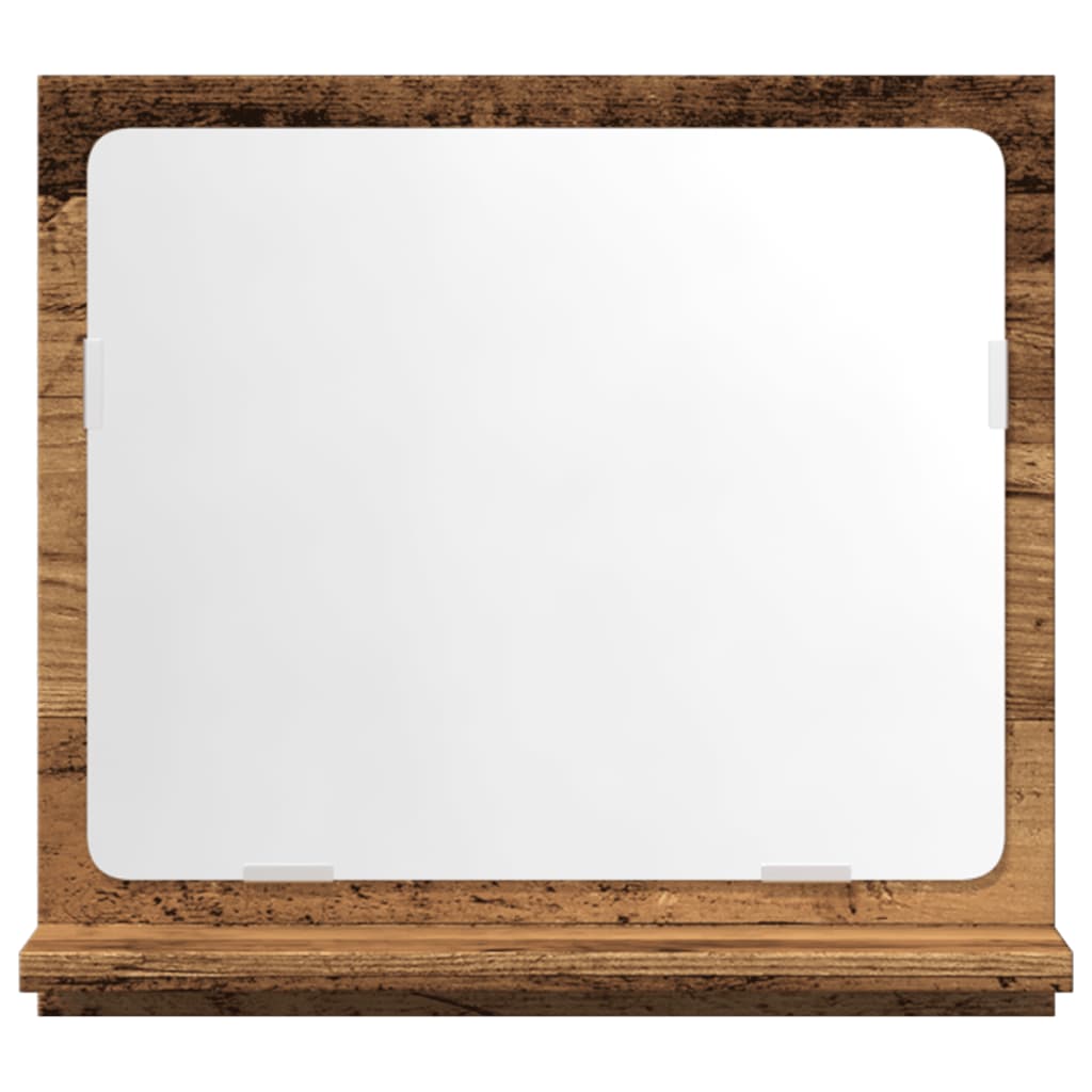 Spejlskab konstrueret træ antikt træ - gammelt træ, 40 x 11 x 37 cm, 1 - number 4.