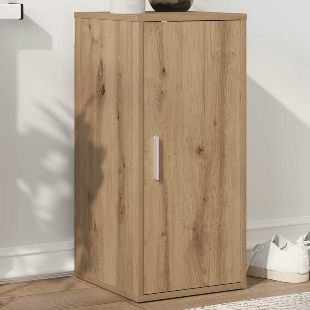 Ormarić za cipele 32x35x70 cm izrađeno drvo umjetni hrast - umjetni hrast, 1 - number 3.