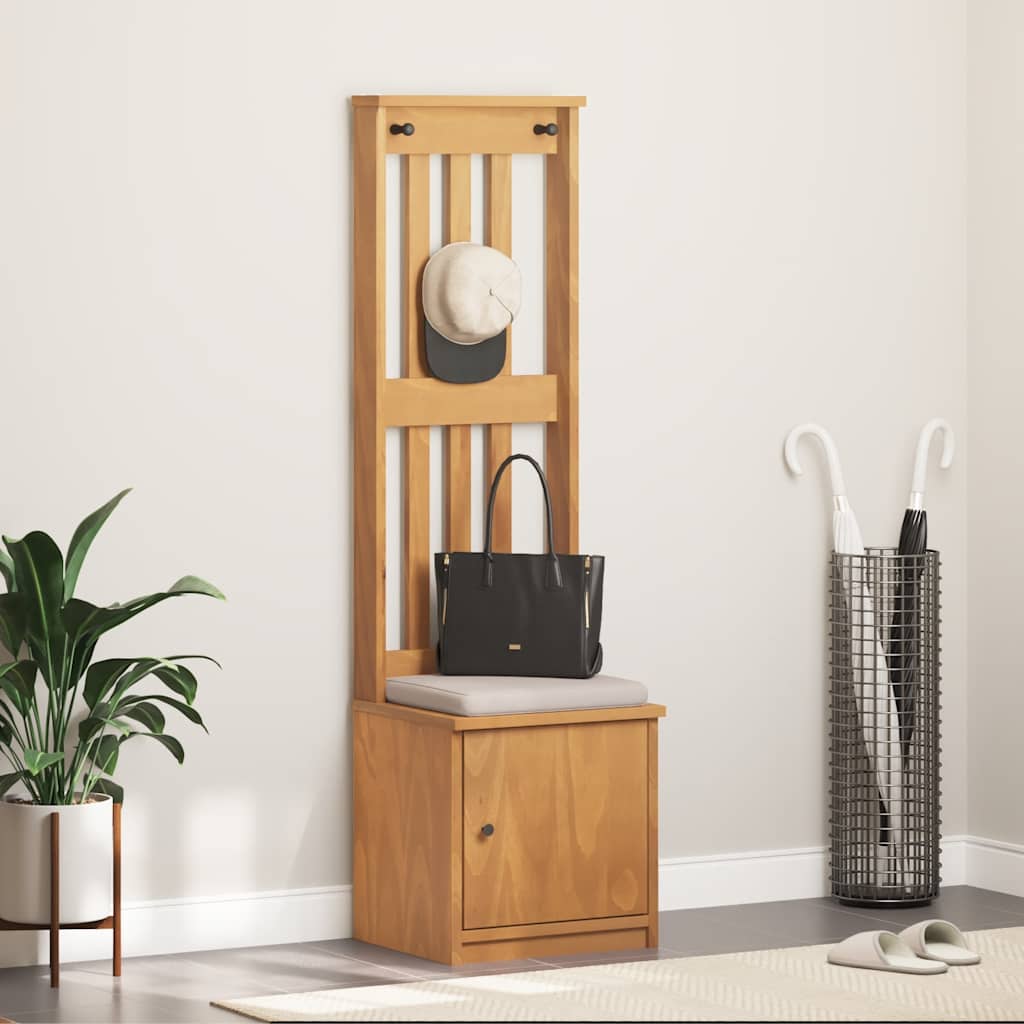 Hall wood sands 45x40x159,5 cm sined pine - akacie, 45 x 40 x 159,5 cm - number 1.