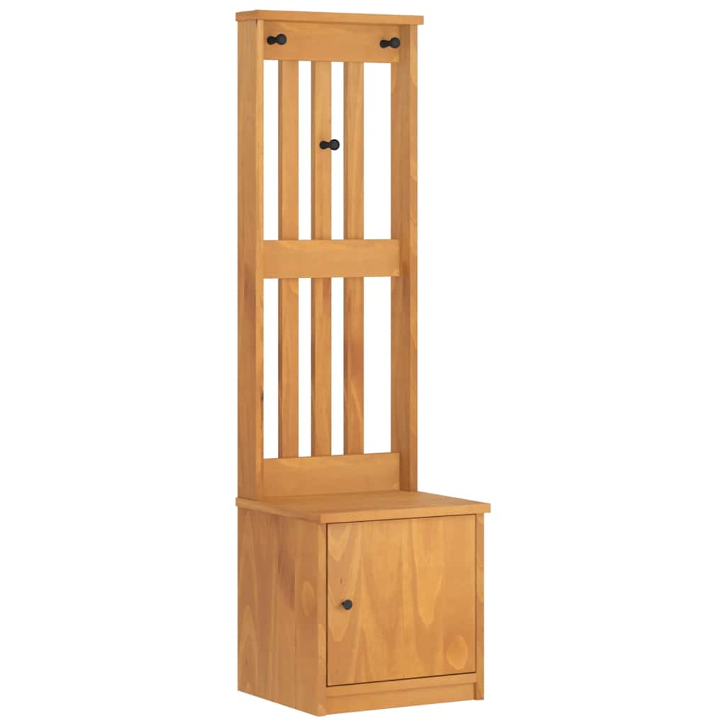 Hall wood sands 45x40x159,5 cm sined pine - akacie, 45 x 40 x 159,5 cm - number 2.