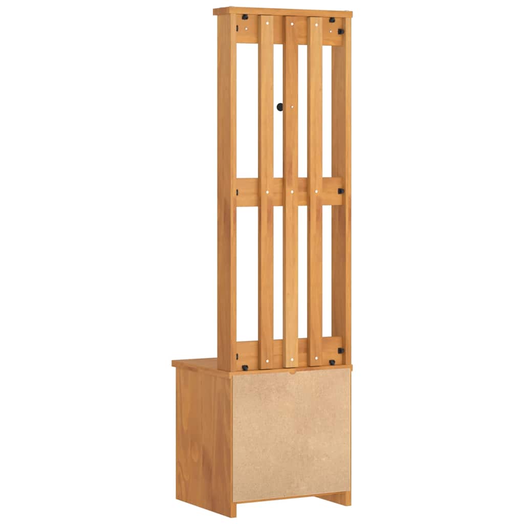 Hall wood sands 45x40x159,5 cm sined pine - akacie, 45 x 40 x 159,5 cm - number 8.