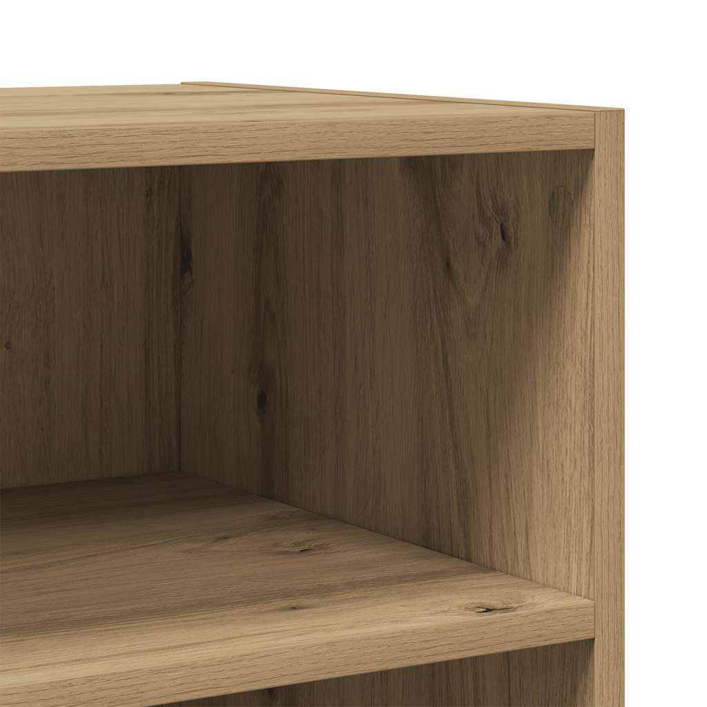 Komoda 57x35x75 cm obrađeno drvo umjetni hrast - umjetni hrast, 1 - number 7.