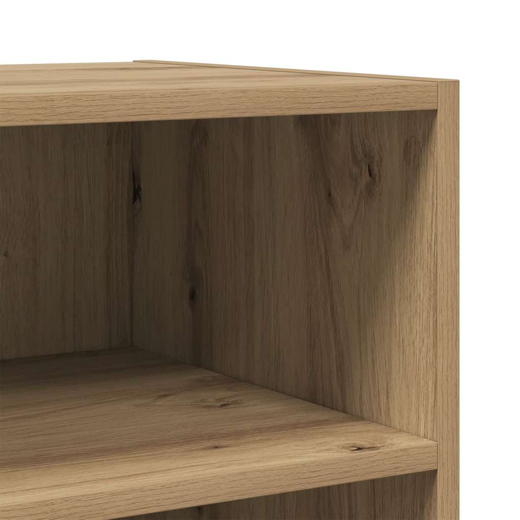 Komoda 57x35x75 cm obrađeno drvo umjetni hrast - umjetni hrast, 1 - number 7.