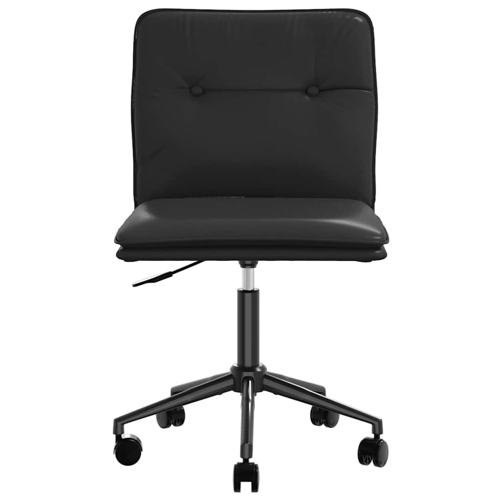 Krzesła stołowe do jadalni komputery. sztuczna skóra - czarna, 2 - number 4.