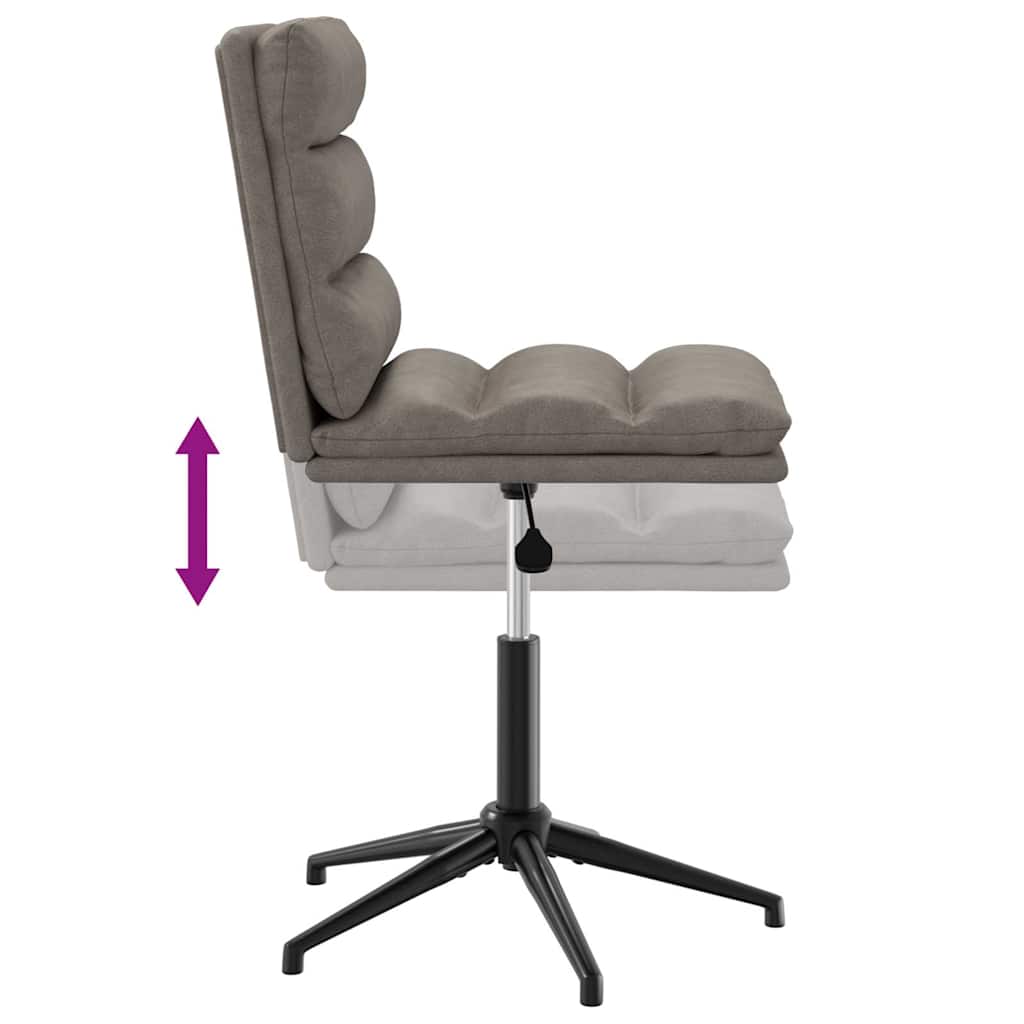 Spisebordsstole stk. kunstlæder - grå, 2 - number 7.