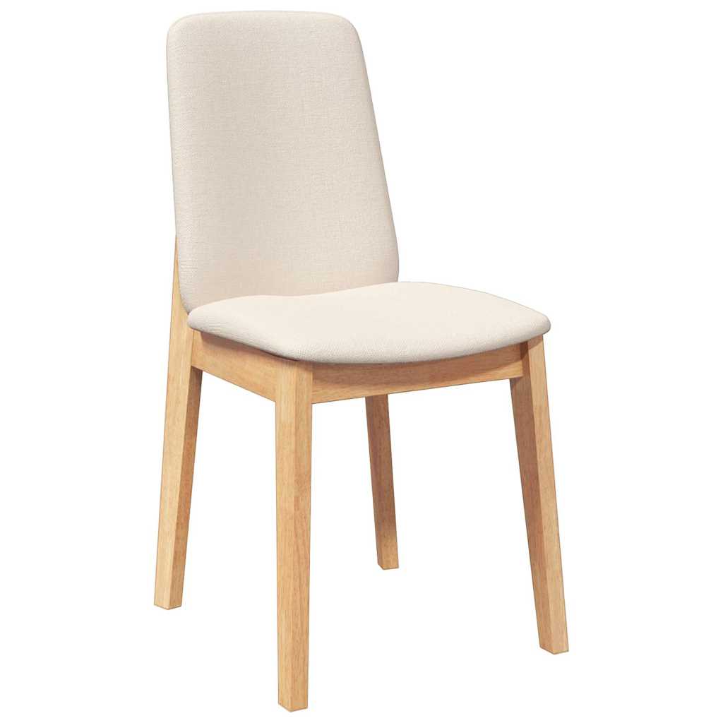 Stolice za trčanje s jastucima s jastucima. čvrsto gumeno stablo - prirodna boja i lagana, 2 - number 4.