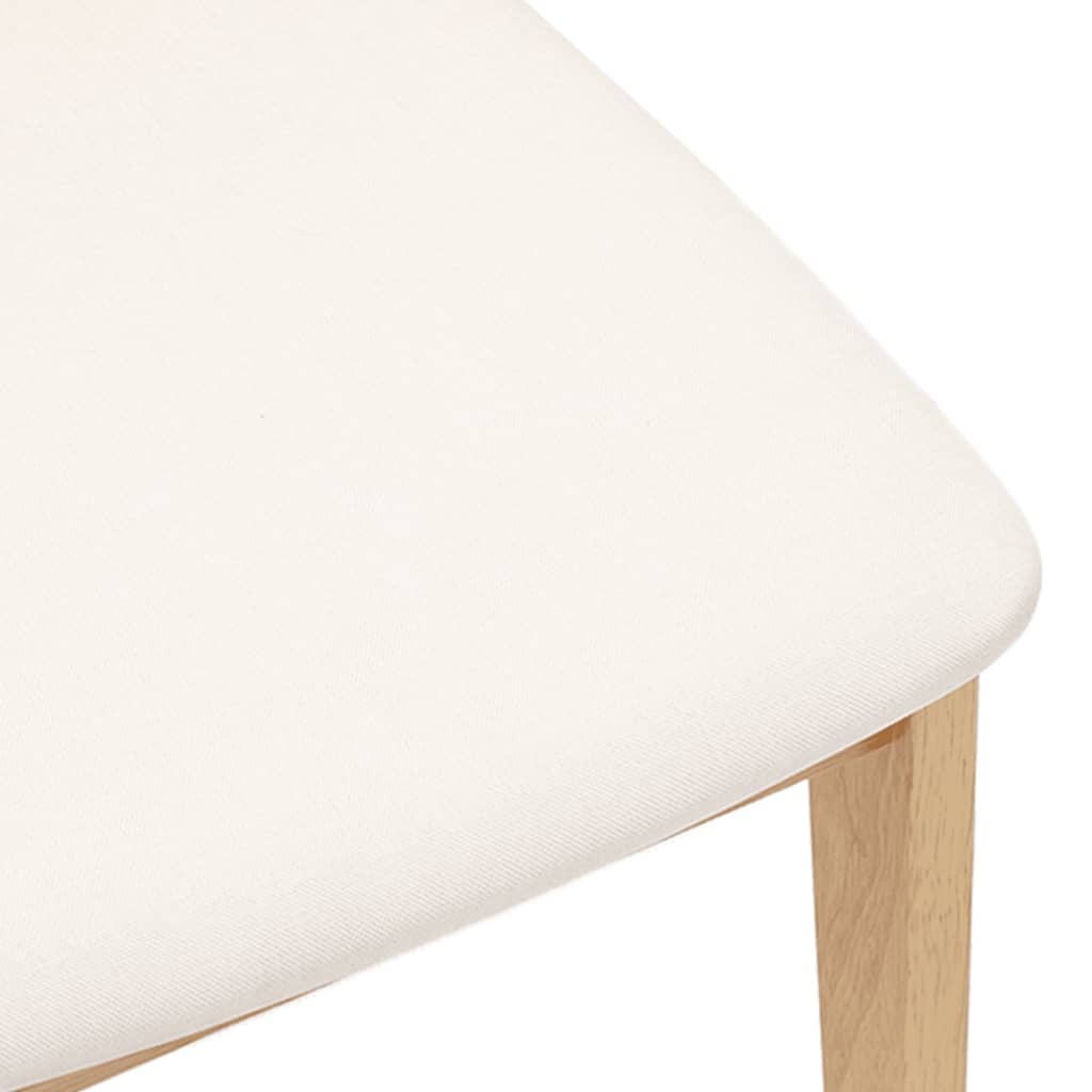 Stolice za trčanje s jastucima s jastucima. čvrsto gumeno stablo - prirodna boja i lagana, 2 - number 8.